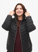 Lettvektsjakke med hette, Svart, Model image number 3