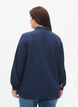 Langermet bluse med rynket krage, Dress Blues, Model image number 1
