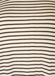 T-skjorte med TENCEL&trade; Lyocell og striper, Brun, Packshot image number 2