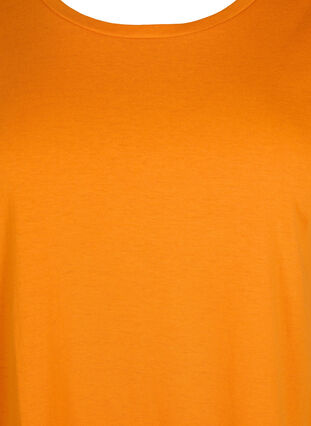 Kortermet T-skjorte i bomullsblanding, Exuberance, Packshot image number 2