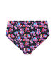 M&oslash;nstrede bikinibukser med h&oslash;y midje, Lilla, Packshot image number 1