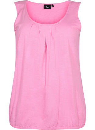 Zizzi Bomullstopp med blondekant, 2 stk., Rosebloom / Black, Packshot image number 2