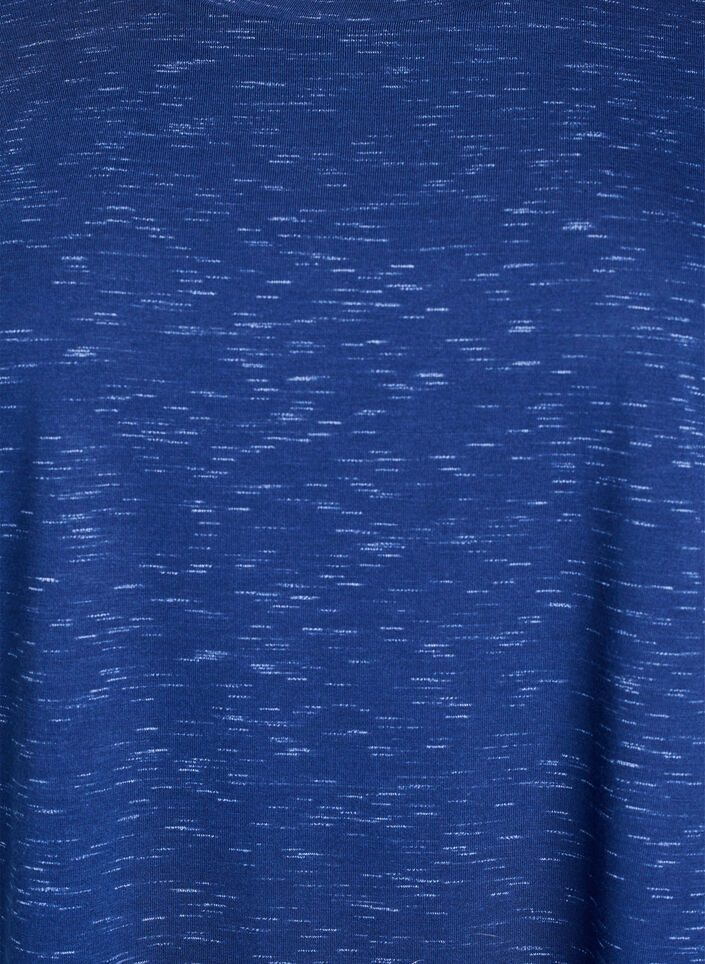 L&oslash;s trenings-T-skjorte med korte ermer, Bl&aring;, Packshot image number 2