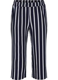 Løse bukser med 7/8 lengde, Night Sky Stripe