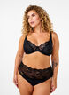 Full dekning BH med rhinestener, Black, Model image number 3