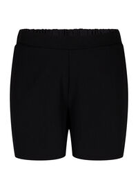 FLASH - Løstsittende shorts med lommer, Svart FLASH - Løstsittende shorts med lommer