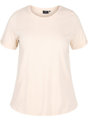 Basis T-skjorte i bomull, Fog, Packshot image number 0