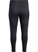 Mønstrede leggings med regular waist, Svart, Packshot image number 1