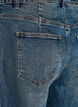 Jeans med barrel fit og en slitt vask, Bl&aring;, Packshot image number 4