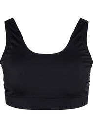 Bikinitopp med rund hals, Black