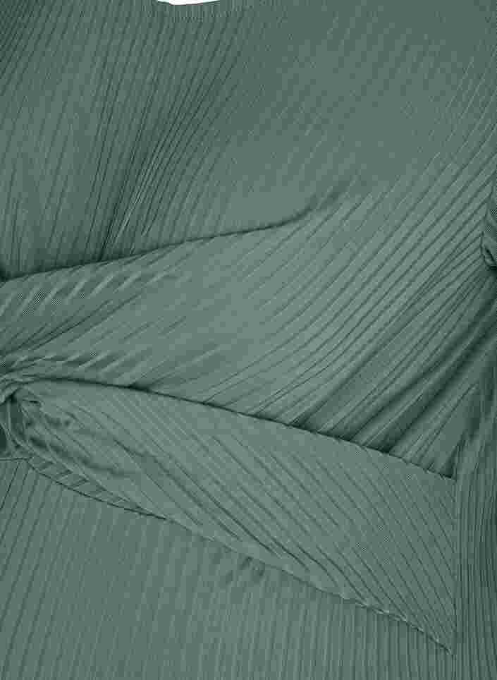 Bluse til gravide med 3/4-ermer, Silver Pine, Packshot image number 2