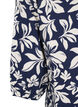 3/4-ermet bomullsbluse med trykk, Naval Academy Flower, Packshot image number 3