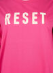 Sweatshirt med tekst, Fuchsia P. W. Reset, Packshot image number 2