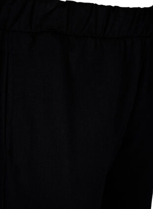 Zizzi Joggebukse med cargo-lommer, Black, Packshot image number 2