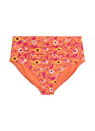 H&oslash;ytlivs bikinitruse med m&oslash;nster, Orange