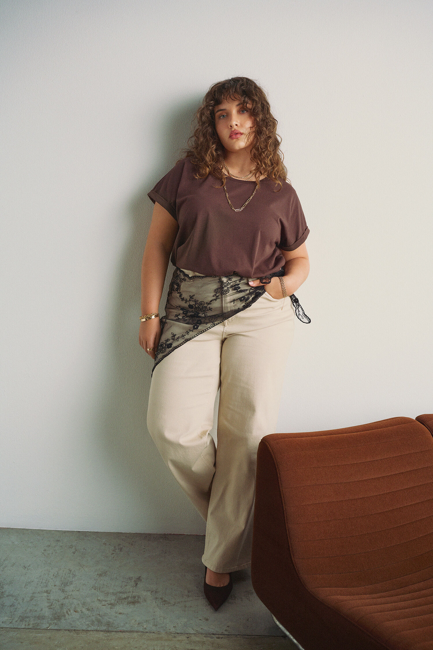 Hverdagslook med detaljer, , Model