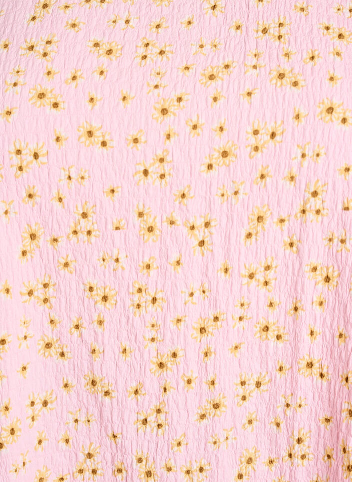 Ermel&oslash;s topp med tekstur, Rosa, Packshot image number 2