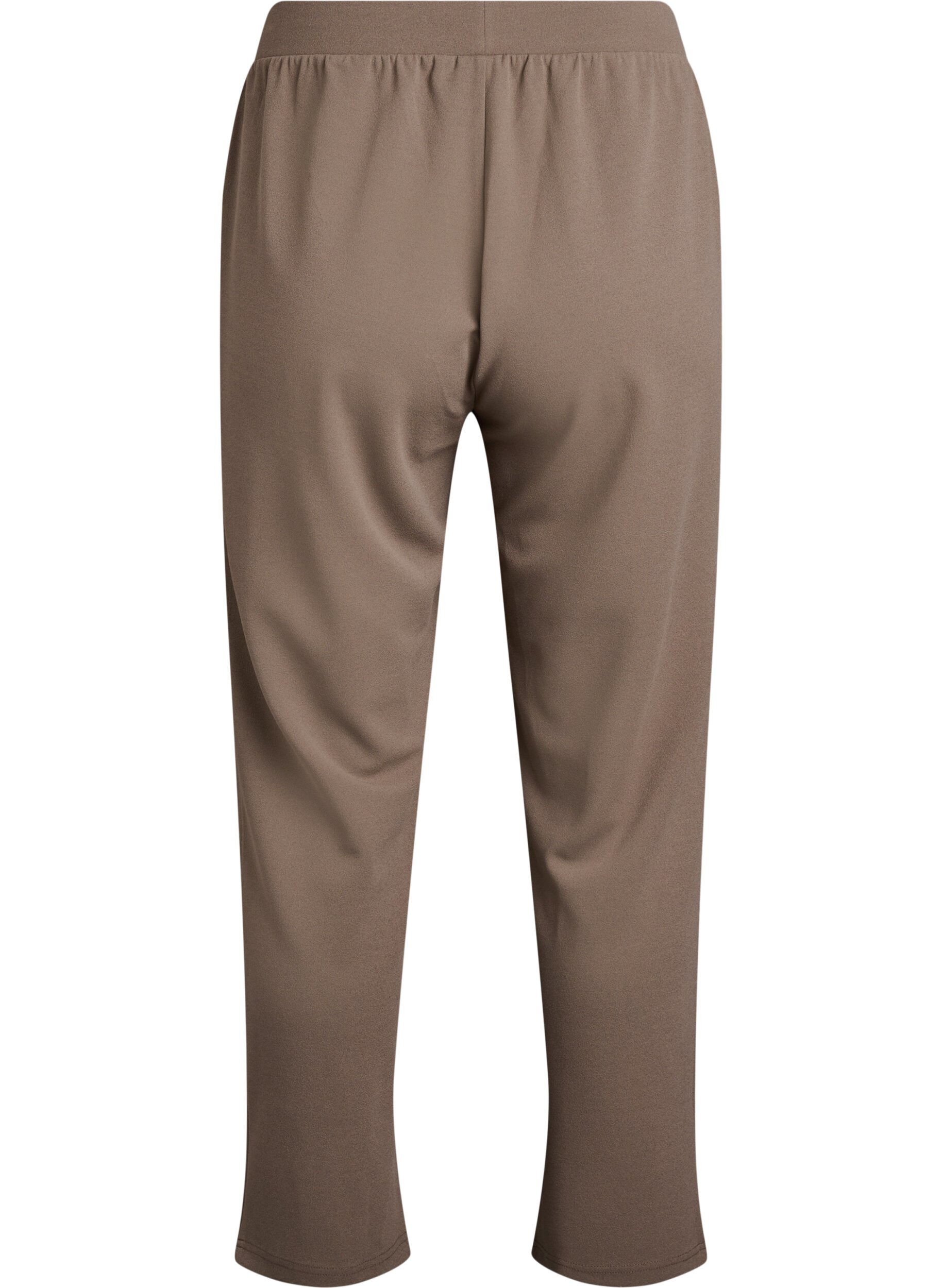 ZizziBukser med rett passform, Beige, Packshot image number 1