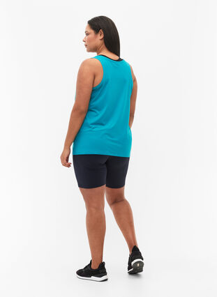 Tettsittende treningsshorts, Night Sky, Model image number 1