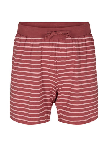 Bomullsshorts med lommer, Apple Butter Stripe, Packshot image number 0