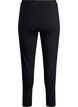 Leggings med glitterstripe og splitter, Svart, Packshot image number 1