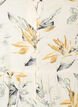 Bluse i lin og viskose med V-hals og knappelukking, Hvit, Packshot image number 2