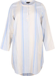 Stripete kjole med lange ermer, Birch w. Stripes