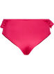 Bikinitruse med volanger, Rosa, Packshot image number 1