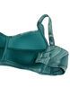 Polstret bikinioverdel med trykk, Grønn, Packshot image number 3