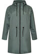 Lett parkas med hette, Gr&oslash;nn, Packshot image number 0