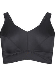 Bikinitopp med heldekkende passform, Black