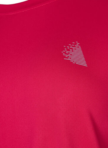 Kortermet trenings T-skjorte, Jazzy, Packshot image number 2