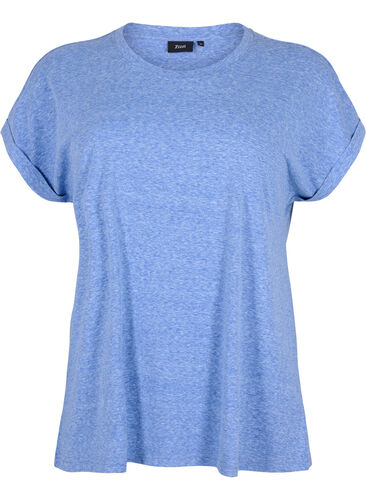 Melert T-skjorte med korte ermer, Surf the web Mél, Packshot image number 0
