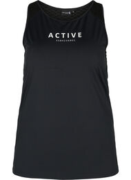 Treningstopp med tekst, Black