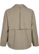 Kort trenchcoat med trykknapplukking, Coriander, Packshot image number 1