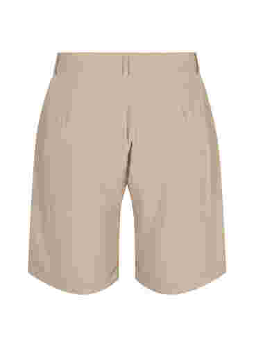 Shorts med påsydde lommer, Humus, Packshot image number 1