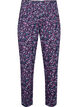 Pyjamasbukser i bomull med trykk, Bl&aring;, Packshot image number 0