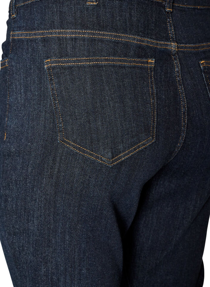 Ellen bootcut-jeans med h&oslash;y midje, Bl&aring;, Packshot image number 3