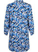 FLASH – Langermet kjole med trykk, Blue Purple Flower, Packshot image number 1