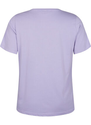 FLASH- T-skjorte med rund hals , Lavender, Packshot image number 1