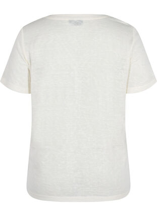 T-skjorte, Warm Off-white, Packshot image number 1