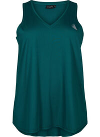 Treningsoverdel med v-hals, Deep Teal Treningsoverdel med v-hals