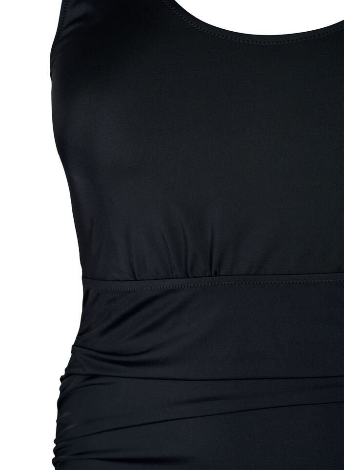 Badedragt med ben, Svart, Packshot image number 2