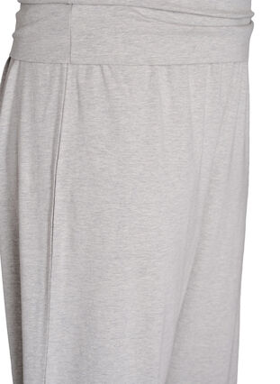 Zizzi Løse loungebukser med bred linning, Grå, Packshot image number 2