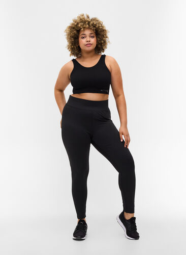 Treningstights, Black, Model image number 4