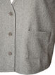 V-hals vest med knapper, Gr&aring;, Packshot image number 2