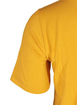 Basis t-skjorte, Mineral Yellow, Packshot image number 3