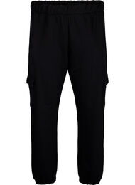 Joggebukse med cargo-lommer, Black