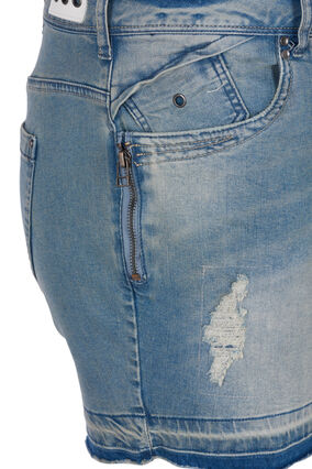 Emily shorts, Light blue denim, Packshot image number 2