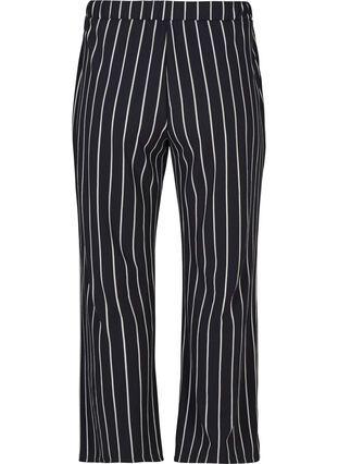 Løse bukser med lommer, Night Sky w. stripes , Packshot image number 1